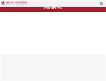 Tablet Screenshot of mainehost.com